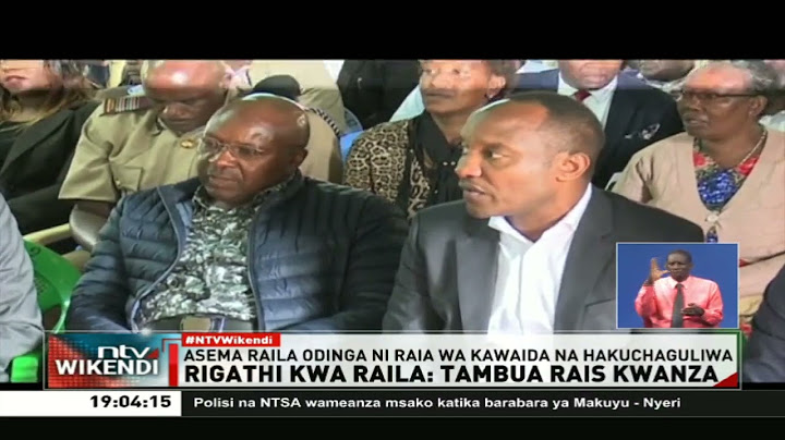 Rigathi Gachagua asema Raila Odinga ni raia wa kawaida na hakuchaguliwa