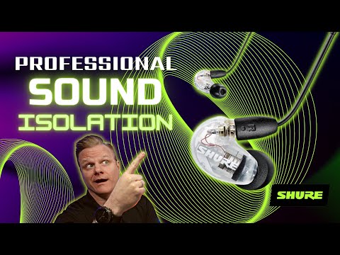 Shure SE215 PRO Wired Earbuds - Professional Sound Isolation!