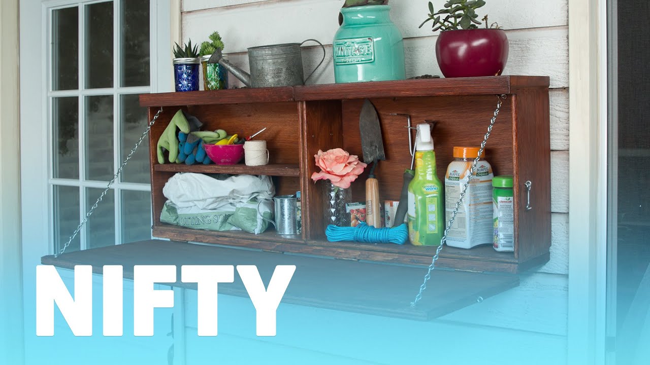 Converted Dresser Drawer Wall Storage Youtube