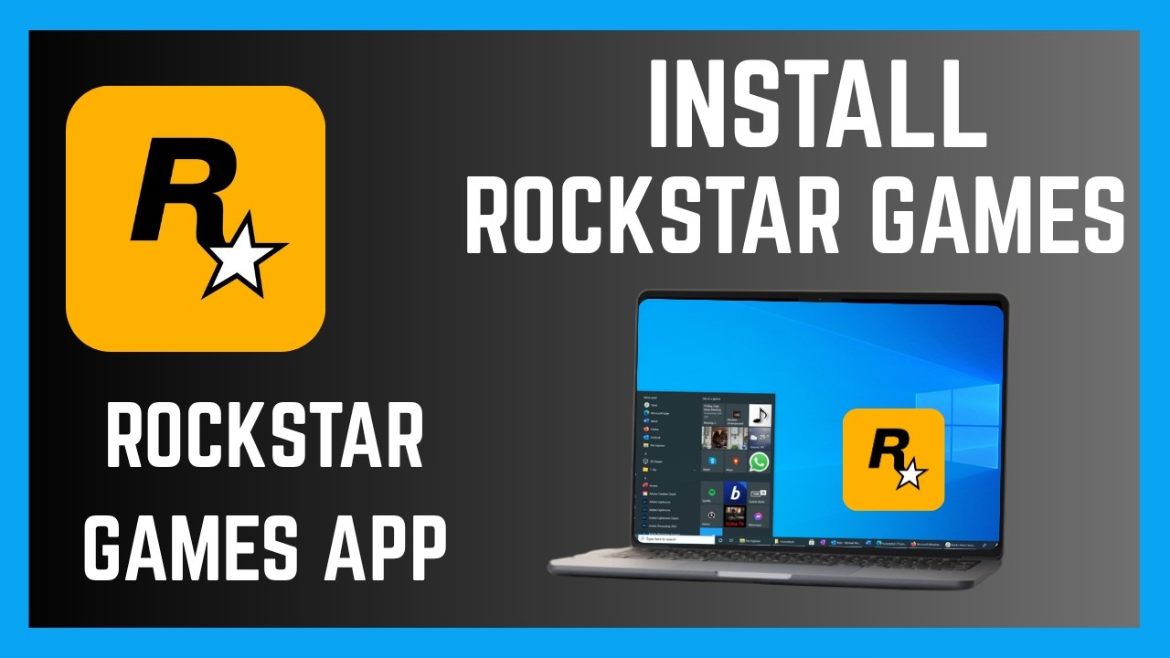 How To Install Rockstar Games On Windows Computer - YouTube