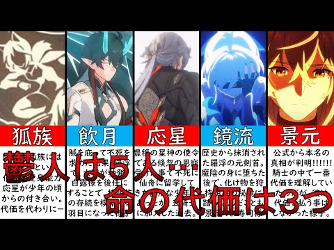 【崩壊スターレイル考察】最強アタッカー雲上の五騎士の過去判明！応星/刃や飲月/丹恒の反応をゆっくり解説【Honkai Star Rail】