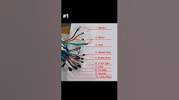 E rickshaw controller wiring