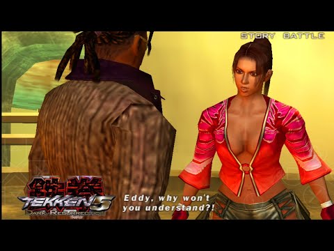 Tekken 5 Dark Resurrection - CHRISTIE MONTEIRO Story Battle Mod - PPSSPP Android Game play