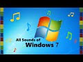 ALL SOUNDS OF WINDOWS 7 