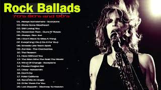 Scorpions, Bon Jovi, Led Zeppelin, Aerosmith, U2, Eagles -Greatest Slow Rock Ballads 70&#39;s 80&#39;s &amp; 90s
