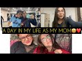 A day in my life as my mom challenge vlogs