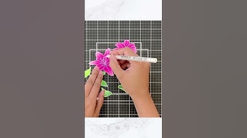 Ink blending for easy and beautiful cards, tutorial easy diy! #altenew #crafting #fyp #trending