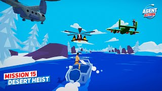 Mission 15 - Desert Heist | Agent Action - Spy Shooter | Android Gameplay