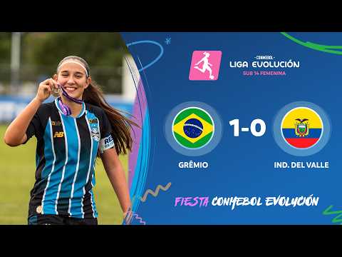 HIGHLIGHTS | GRÊMIO 1-0 IND. DEL VALLE | SUB14 FEMENINA | FIESTA CONMEBOL EVOLUCIÓN 2026 — football highlights