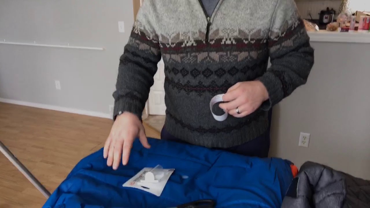 Gear Aid for Fixing Sleeping Bag Tear How to Guide YouTube