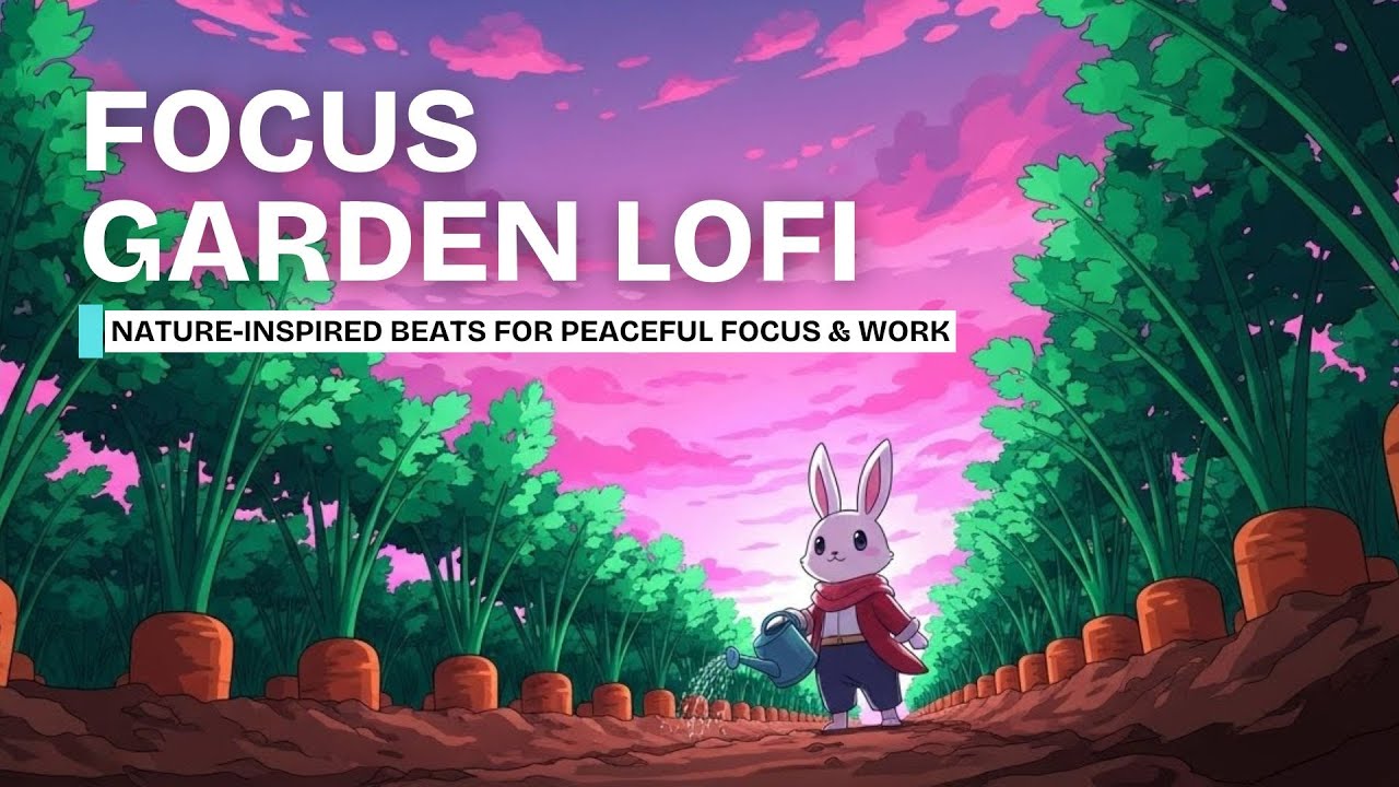 focus garden lofi 🌿 nature-inspired beats for peaceful focus & work