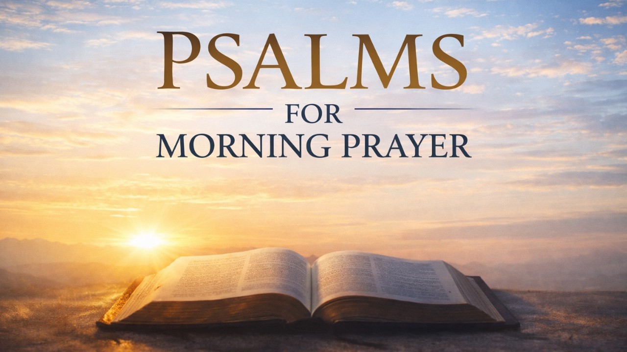 Psalms for Morning Prayer & Strength (NKJV) | Read Aloud to Start Your ...
