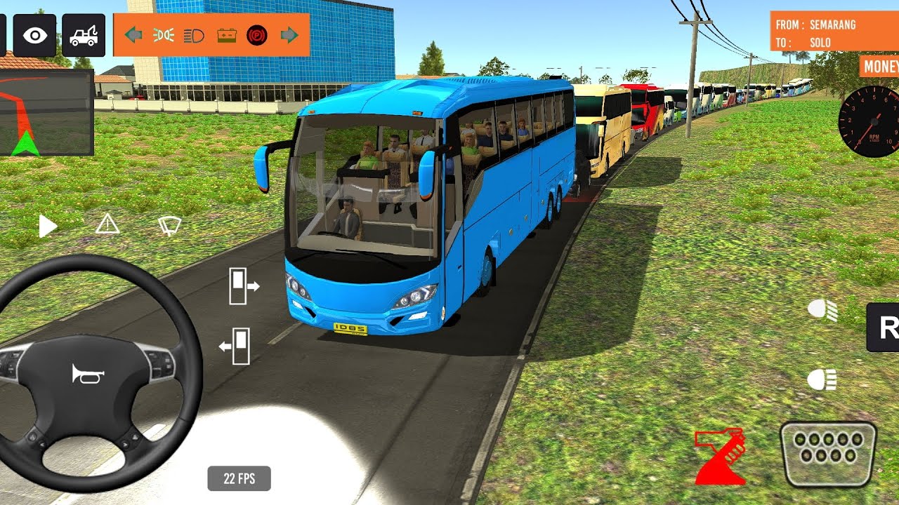 Coach Bus Simulator India Off Road: Driving Bus Game Simulator 2025 part 1