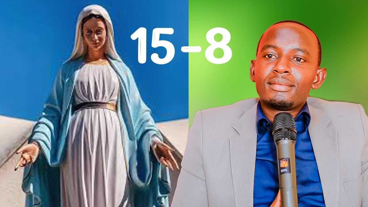 AMASHIRA KINYOMA BIKIRA MARIA KUJYANWA MW'IJURU MBESE MARIA NAWE YIZERA CHRISTO YESU EV ANICET 