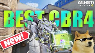 BEST CBR4 gunsmith in COD MOBILE_4shot kill #callofduty