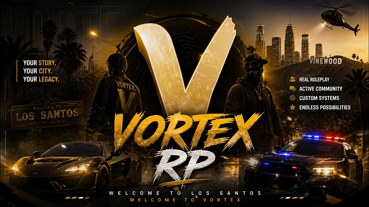 VorteX RP — Official Trailer 🚀 | أفضل سيرفر RP قادم! - YouTube