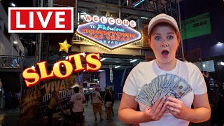 🔴 Playing Slots Live in Las Vegas! 🎰 Let's Gamble!