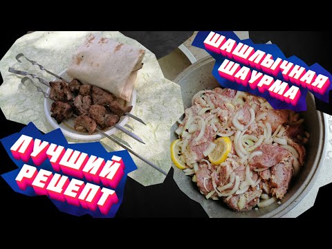ШАШЛЫК С ЛИМОНОМ И ЛУКОМ ▶ ШАУРМА НА ПРИРОДЕ