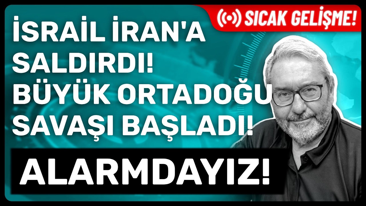 SICAK GELİŞME İSRAİL İRAN'A SALDIRDI! BÜYÜK ORTADOĞU SAVAŞI BAŞLADI! ALARMDAYIZ