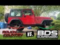 SUSPENSION SHOWDOWN: BDS vs. Rough Country on my Jeep Wrangler YJ
