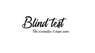Blind Test Personnage de dessin animé et film d'animation
