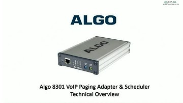 Algo 8301 Technical Everlea
