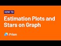 Estimation Plots and Stars on a Graph