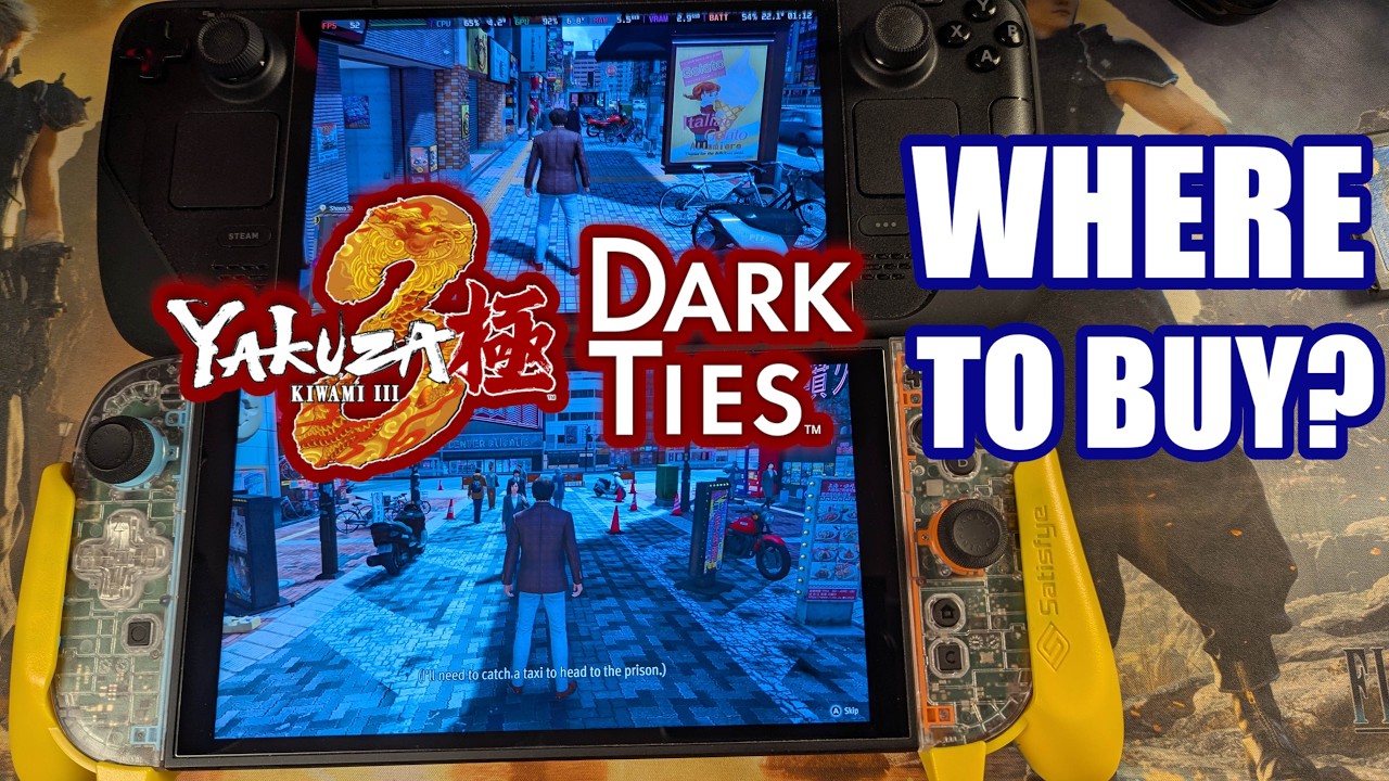 WHICH ONE TO BUY?! Yakuza Kiwami 3 - Switch 2 & SteamDeck Performance & Visuals Handheld
