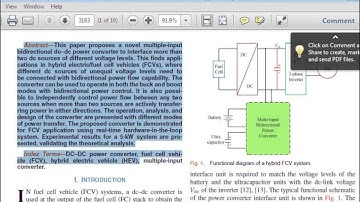 Novel Modular Multiple Input Bidirectional DC–DC Power Converter MIPC for HEV FCV Application