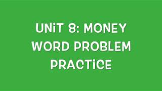 How to solve Money Word Problems - Grade 3 Math