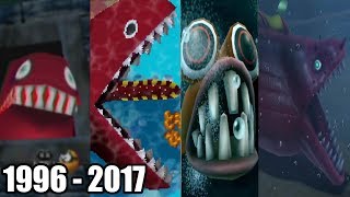 Evolution Of Eels In Mario Games 1996 - 2017