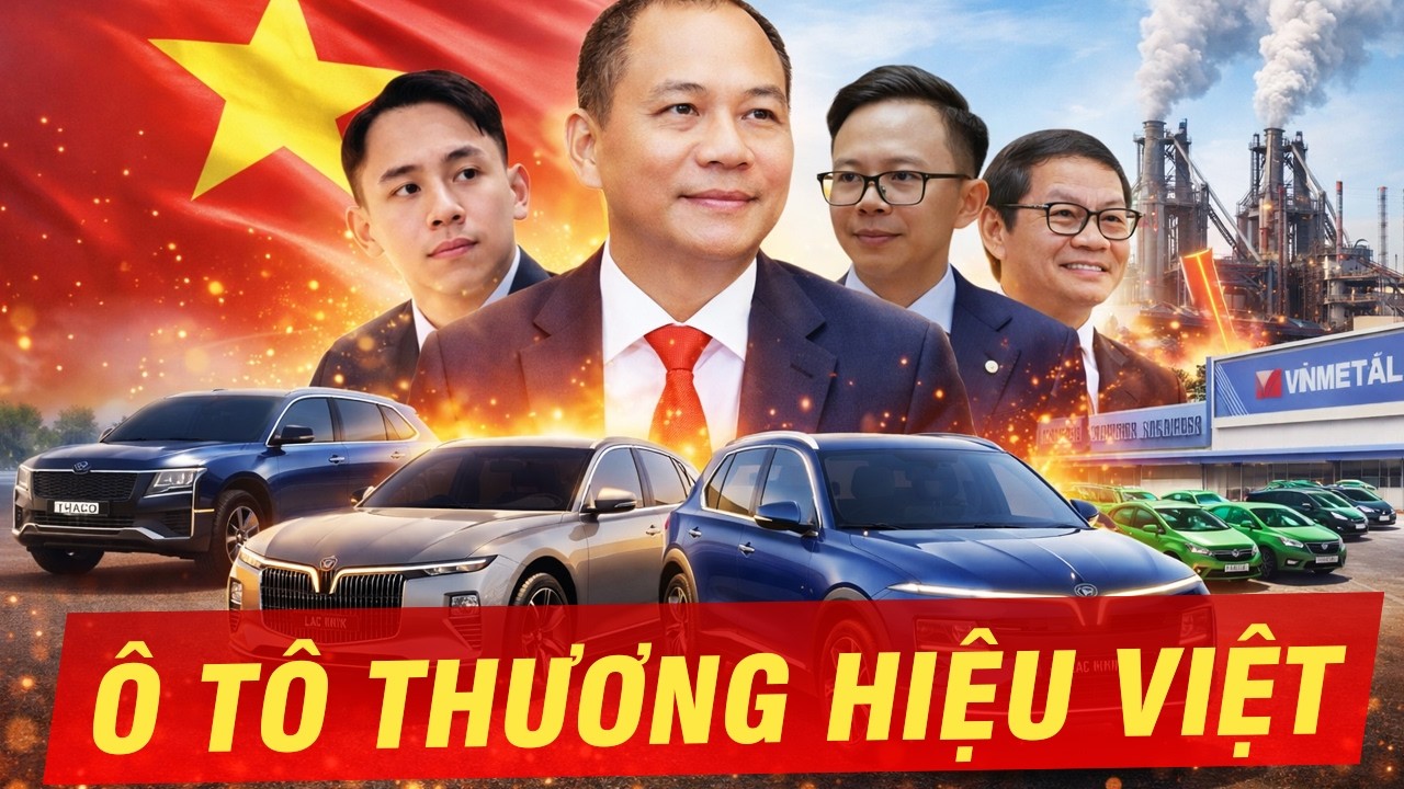 VINFAST RA MẮT 2 MẪU SIÊU SANG, VINMETAL 80.000 TỶ KHỞI ĐỘNG, THACO CŨNG LÀM Ô TÔ CON, GSM THÂU TÓM