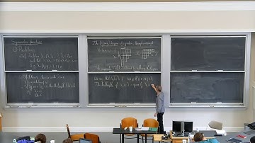 [1/4] Ole Warnaar - Schur functions and Schur processes. Lecture 1