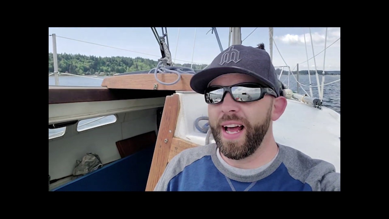 My daughters and I sail to blake island, lose dinghy, ranger gives us a ...