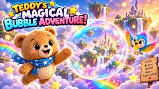 TEDDY’S MAGICAL BUBBLE ADVENTURE! 🧸🫧🌈