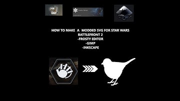 Star Wars Battlefront 2 | Frosty Editor SVG Tutorial | Make your own custom SVG