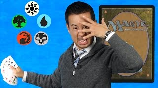 Video thumbnail of "Magicians Play Magic: The Gathering"