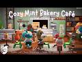Cozy Mint Bakery Cafe 🧁 Animal Crossing Sweet Lofi Jazz Ambience • Music for Relax, Study/Work Aid🎧