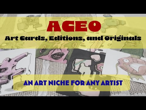 ACEO Art Cards: The Underrated Art Niche Every Artist Should Explore