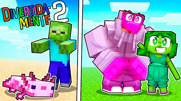TRANSFORMEI MOBS do MINECRAFT em DIVERTIDAMENTE