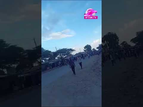 DEGDEG:Mudaharaad xoogan oo ka docda degmada sheekh