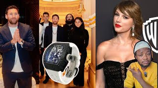 India Billionaire Son gift Messi $1.2M watch as Tylor Swift gift her Worker $197 million