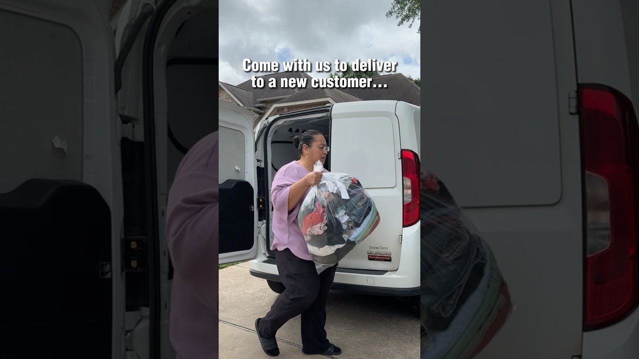 New customer, new LaundryMaids bag 😌 