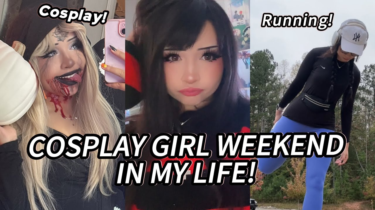 DAYS IN MY LIFE as a cosplayer, streamer, runner, and content creator!