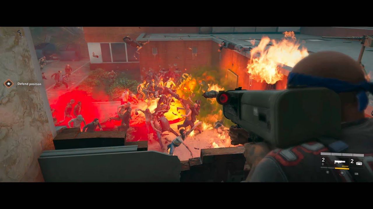 NYC Zombie – Stadium Last Stand, Hold Until the Rescue Heli | World War Z: Aftermath 4K HDR