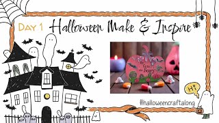 Shaped Card | Halloween Collab | Halloween Make & Inspire #halloweencraftalong