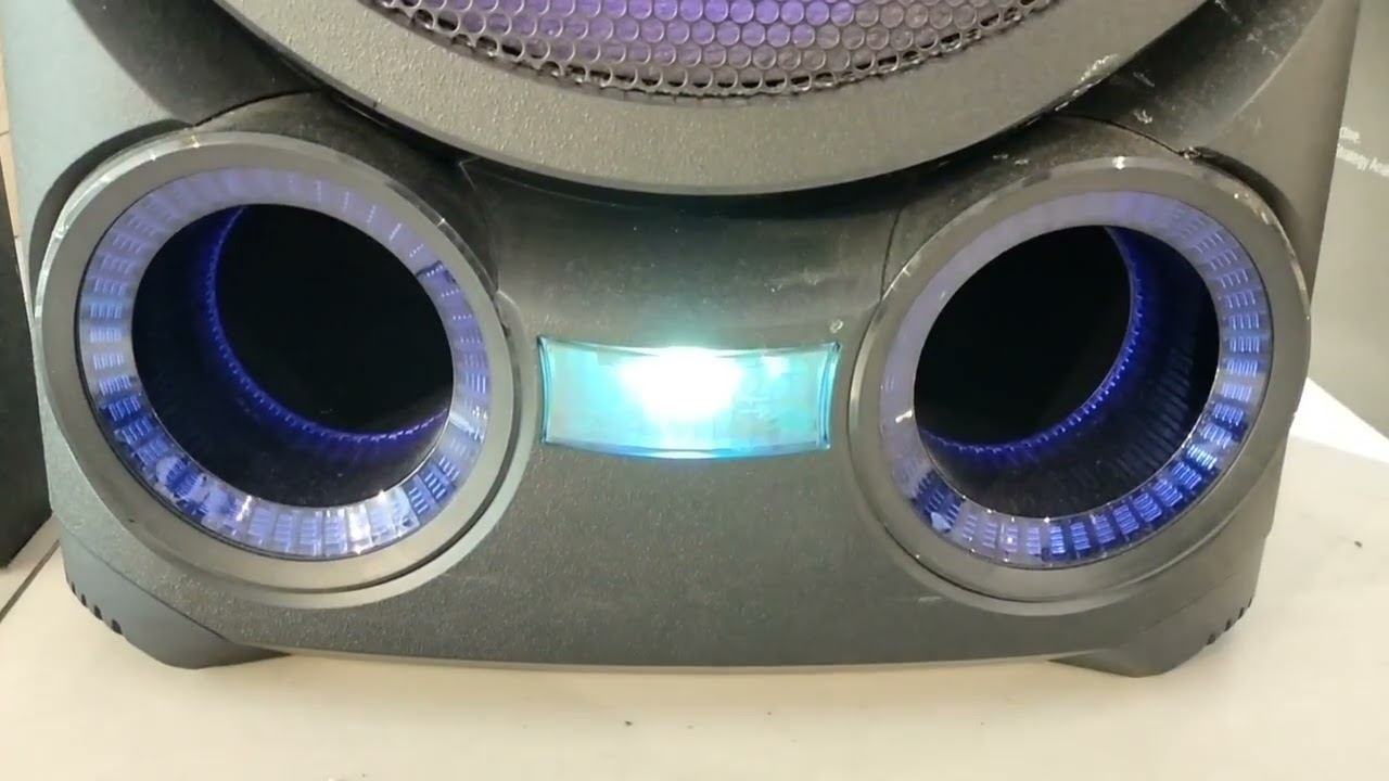 Penampakan speaker Sony CD mini HI-FI MHC-V83D