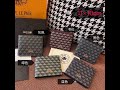Faure Le Page (Paris 1717) Luxury Branded Genuine Leather Wallet Unboxing