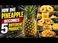 How One Pineapple Becomes 5 Different Products