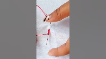 Blouse hook loop stitch // hook loop stitching Easy trick #shorts